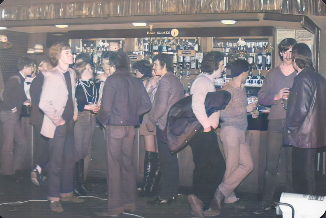 70s ballroom bar photo