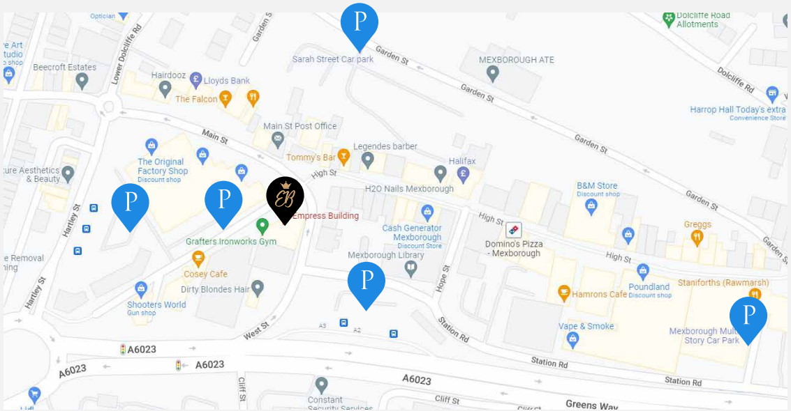 Nearby Parking Spaces