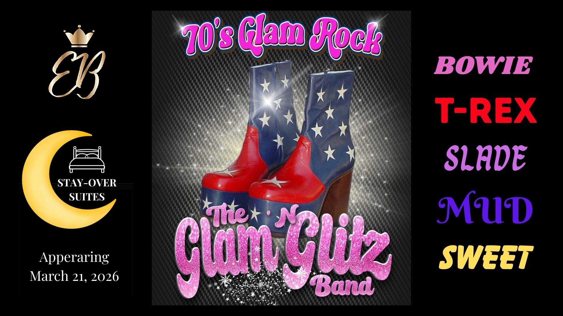 THE GLAM 'N GLITZ BAND Poster