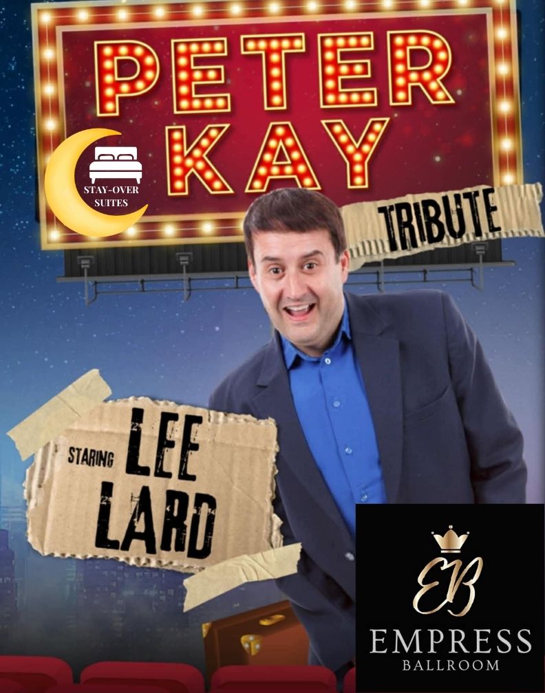 Lee Lard as Peter Kay Comedy Night Poster