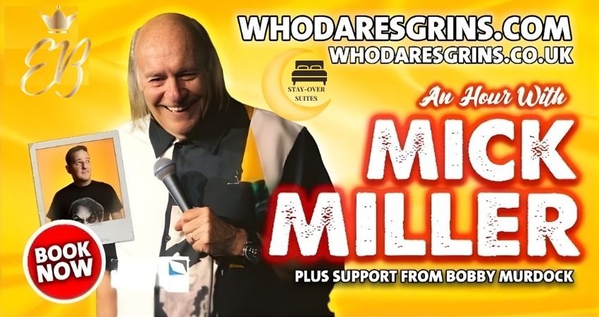 Mick Miller Live Poster