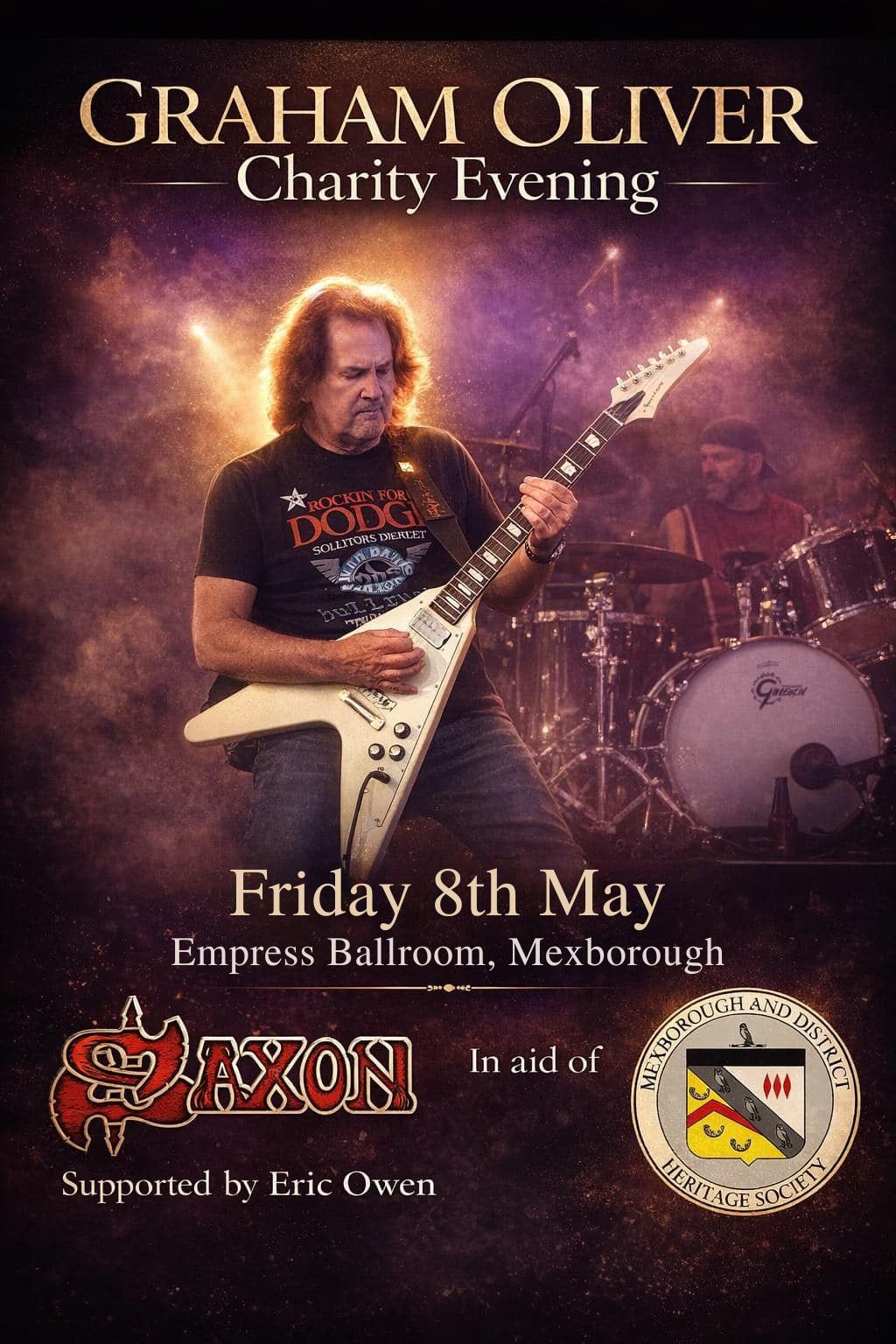 Graham Oliver Charity Evening Poster