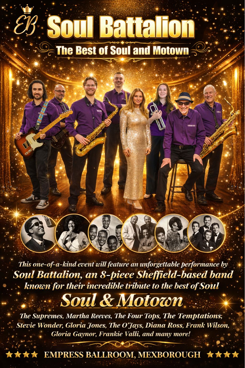SOUL BATTALION LIVE CONCERT Poster