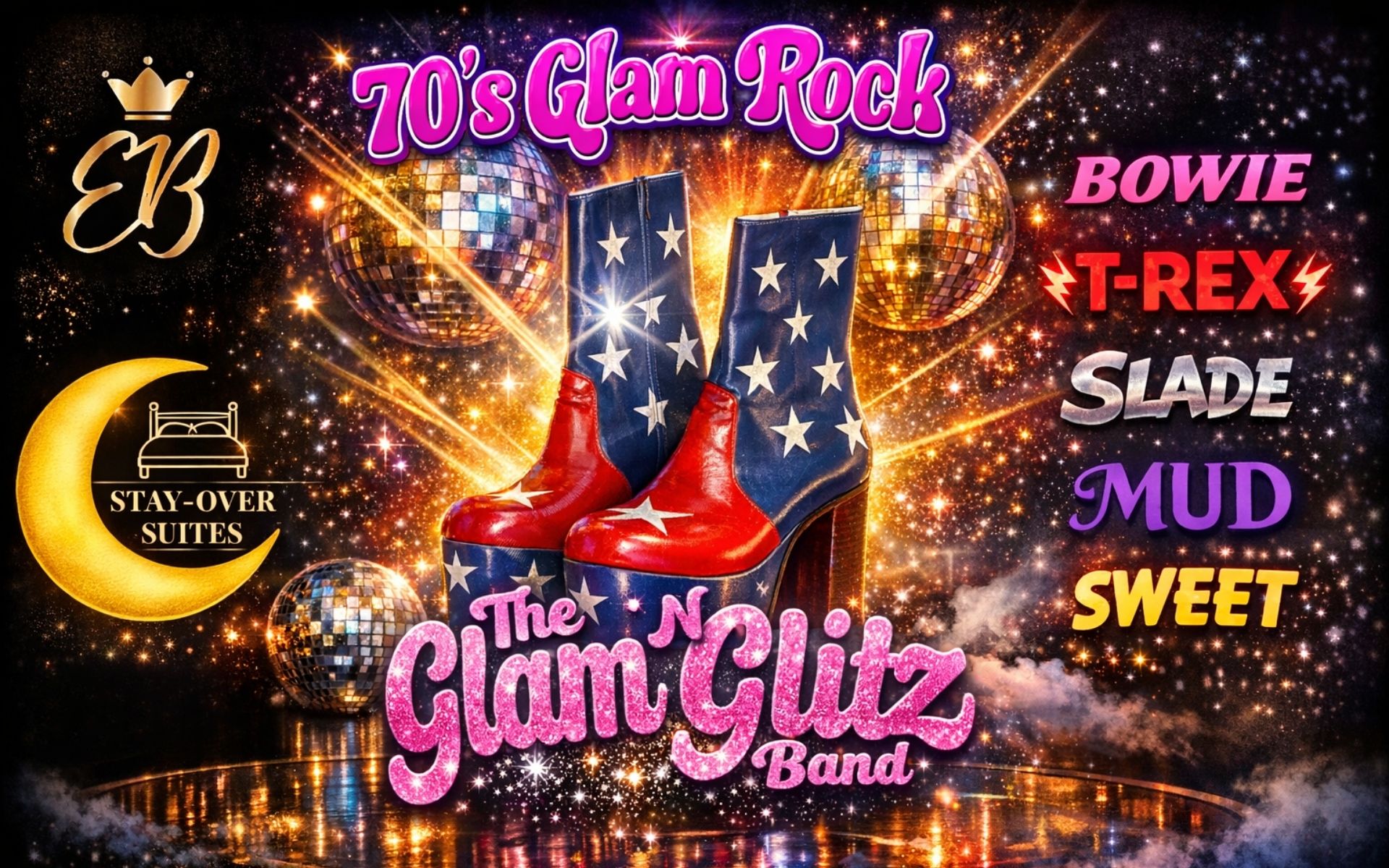 THE GLAM 'N GLITZ BAND Poster