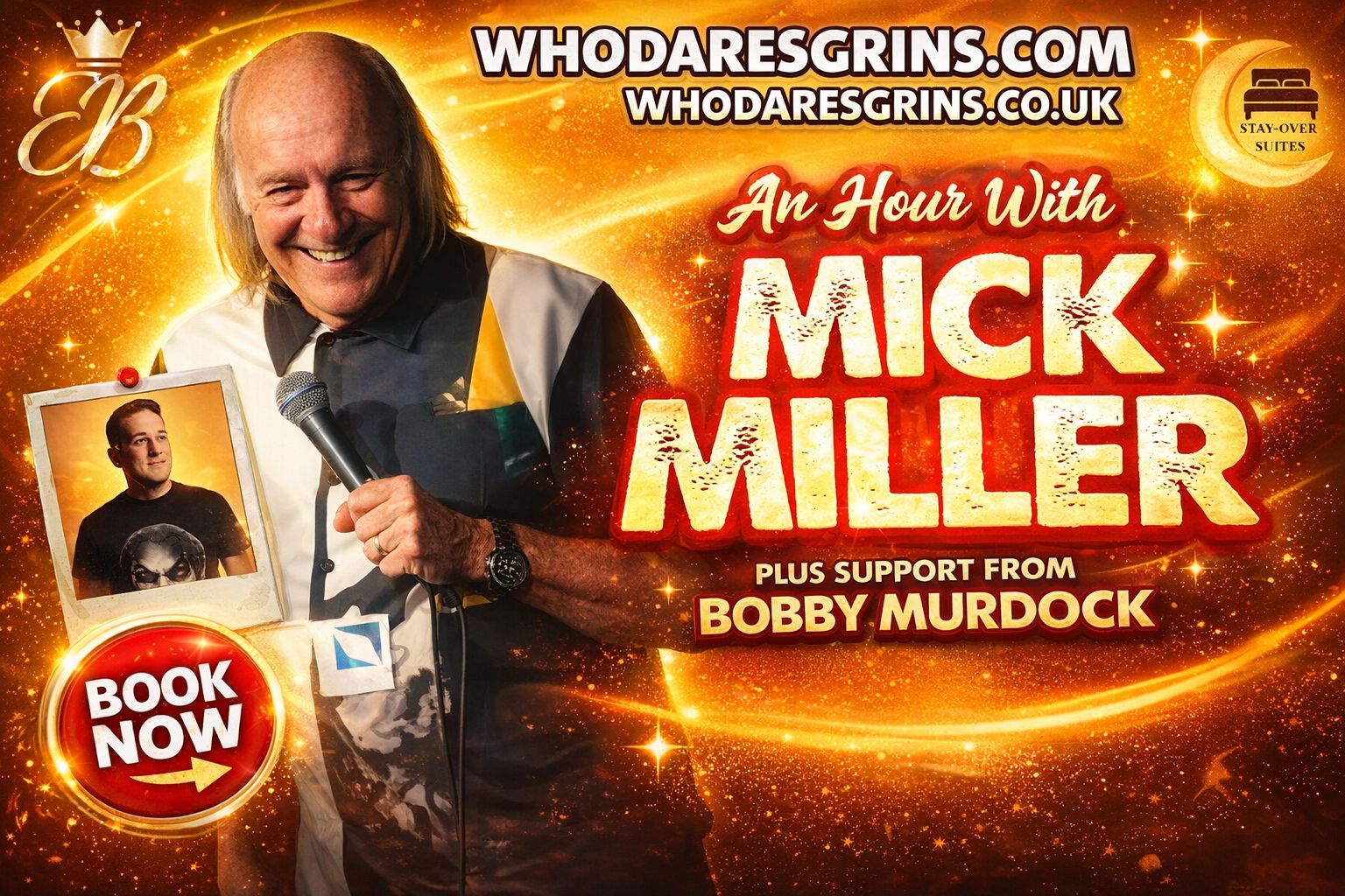 Mick Miller Live Poster